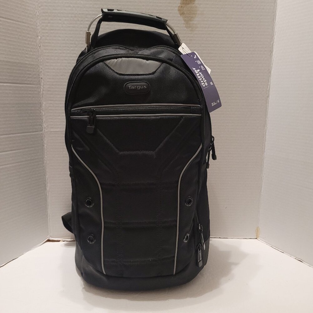 Targus Drifter Sport Laptop up to 14-inch Backpack Black/Gray Business Bag